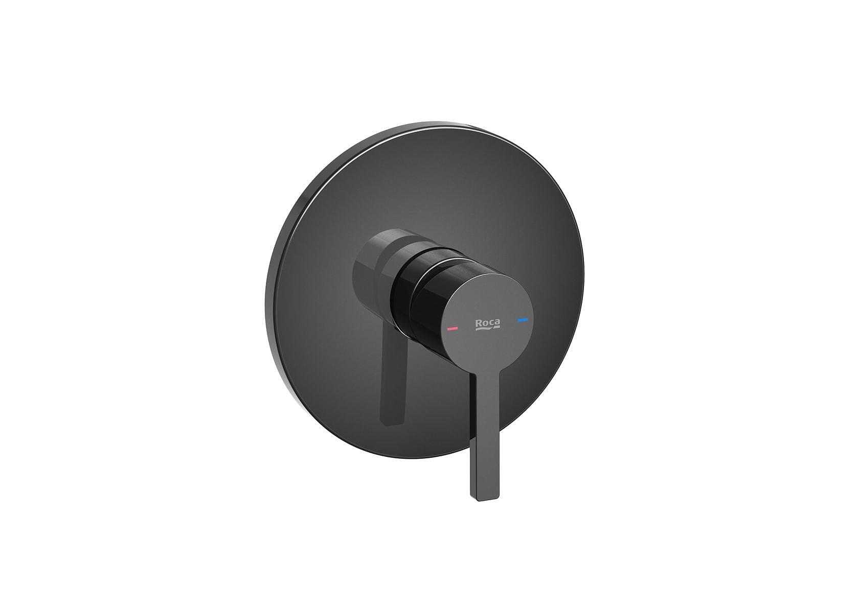 Вграден смесител за душ Roca Naia Everlux в цвят titanium black, за онлайн поръчка  

17