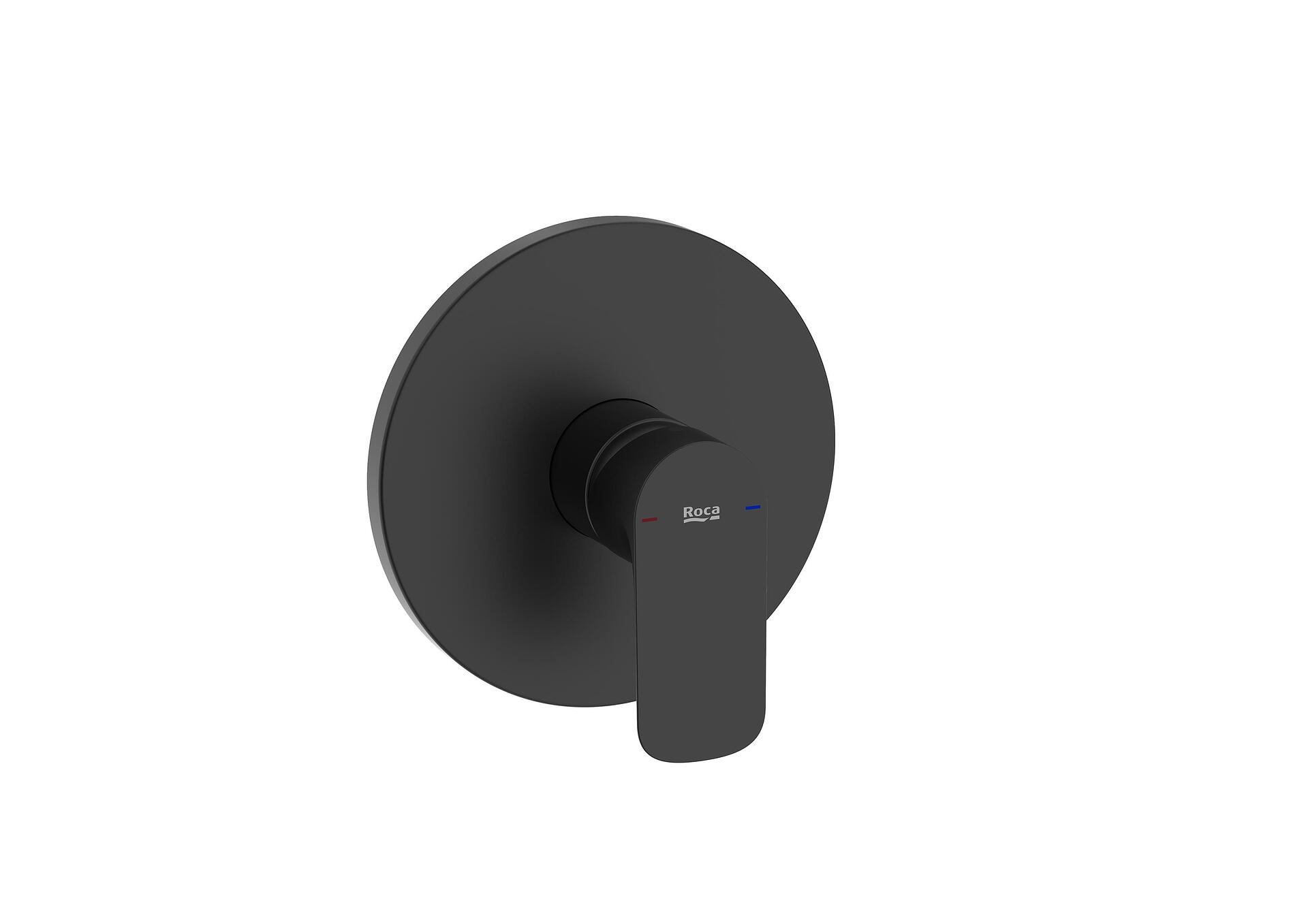 Вграден смесител за душ Cala в черен мат, Roca, за баня  

5