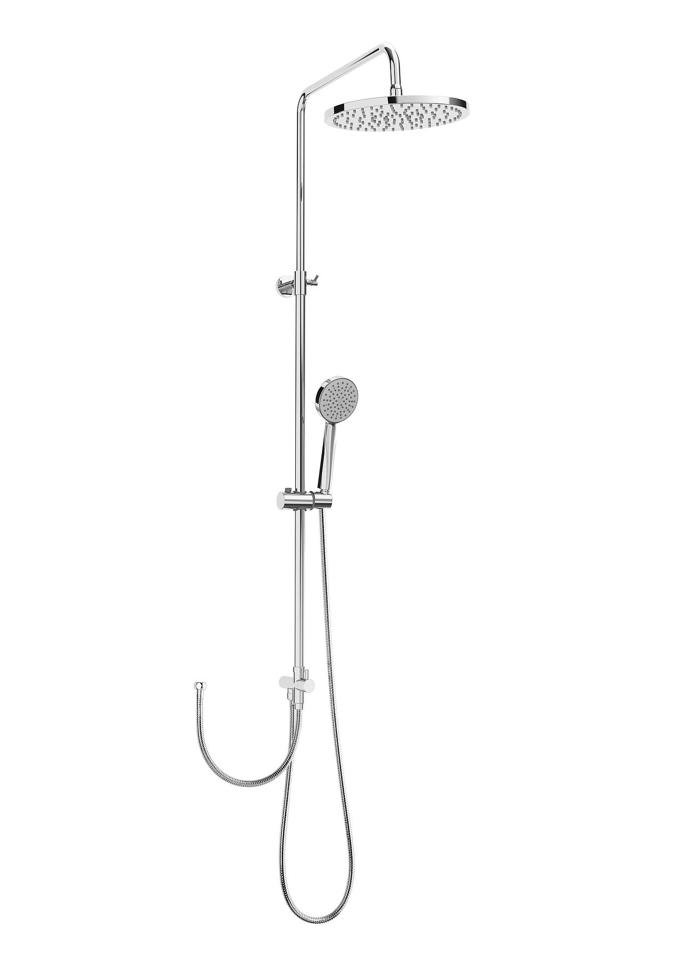 Душ колона за свързване към смесител Victoria, модерна баня, качествен монтаж, за комфорт  

15