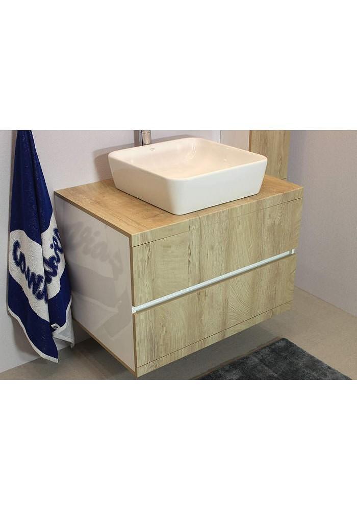 Долен шкаф за баня Халеси 80 см от марка Banya M, модерен дизайн, издръжлив материал, подходящ за всяка баня  

2