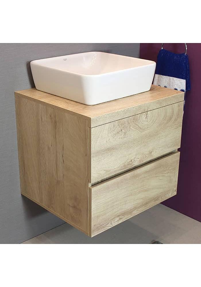 Долен шкаф Пагода 60 см, дъб елегант, стилен модел, марка Banya M, за баня  

20