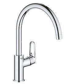 Висок кухненски смесител Grohe BauFlow, практичен и елегантен

18