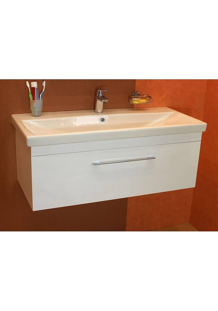 Долен шкаф за баня Елит 100 см, Slimline, практичен и елегантен за модерна баня

8