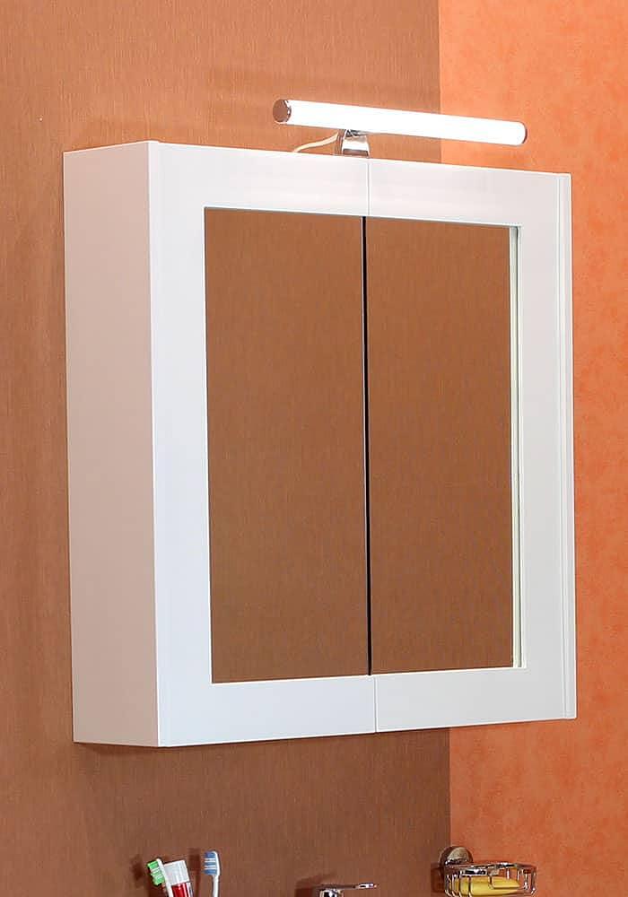 Модерен горен шкаф за баня Венера 70 см, за стилна и практична баня

7