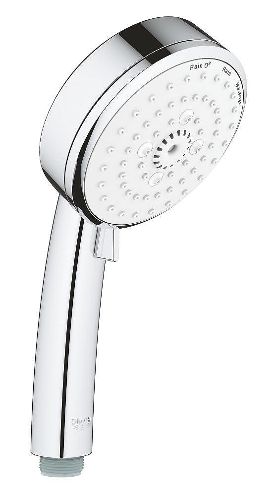 Ръчен душ Grohe Tempesta Cosmopolitan 100 с 3 струи, модел за баня, цена 32.21 лв  

11