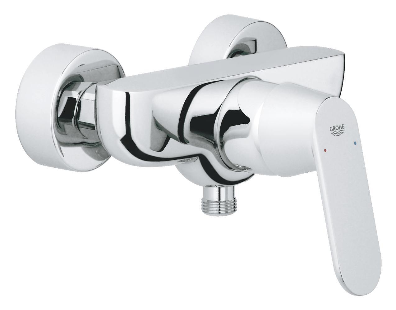 Eurosmart Смесител за душ Grohe, едноръкохватков, 1/2", хром  

4.