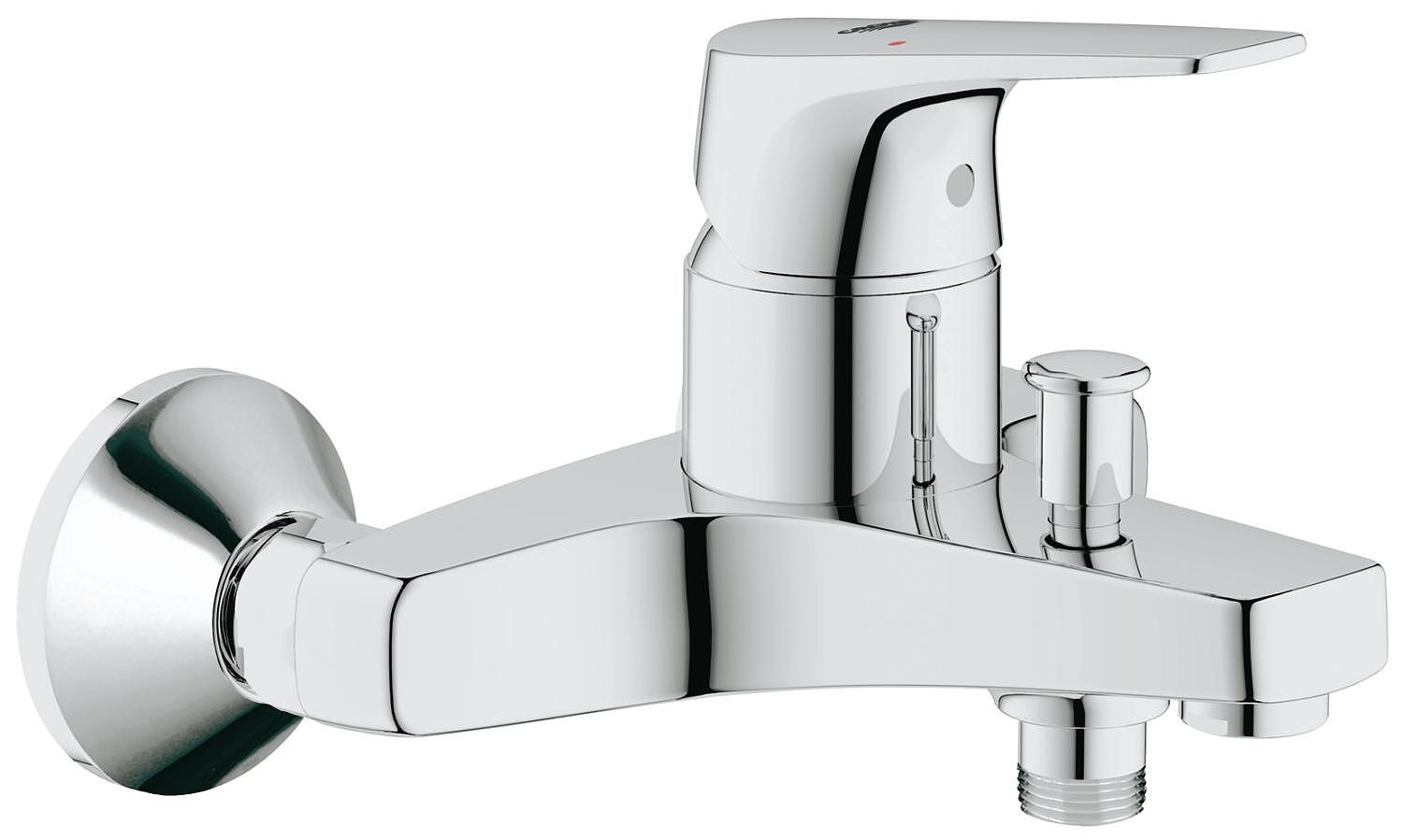 BauFlow смесител за вана и душ Grohe, хром, 1/2"  

12.