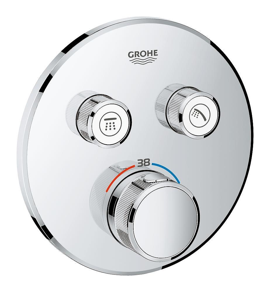 Термостат Grohe Grohtherm SmartControl за вграждане, 2 извода, цена 625.82 лв  

16