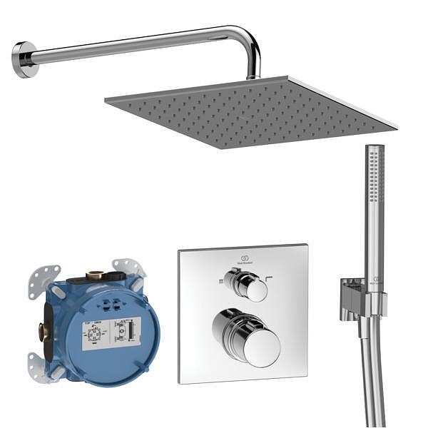 Термостатен комплект за вграждане Ceratherm C100, Ideal Standard

16.