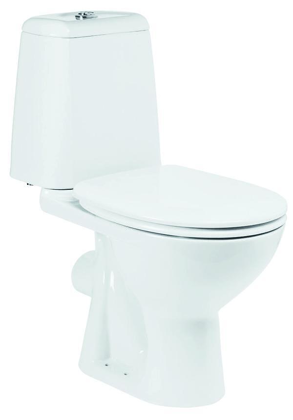 WC комплект Korona с хоризонтално оттичане, Vidima, бял цвят, за баня

4.