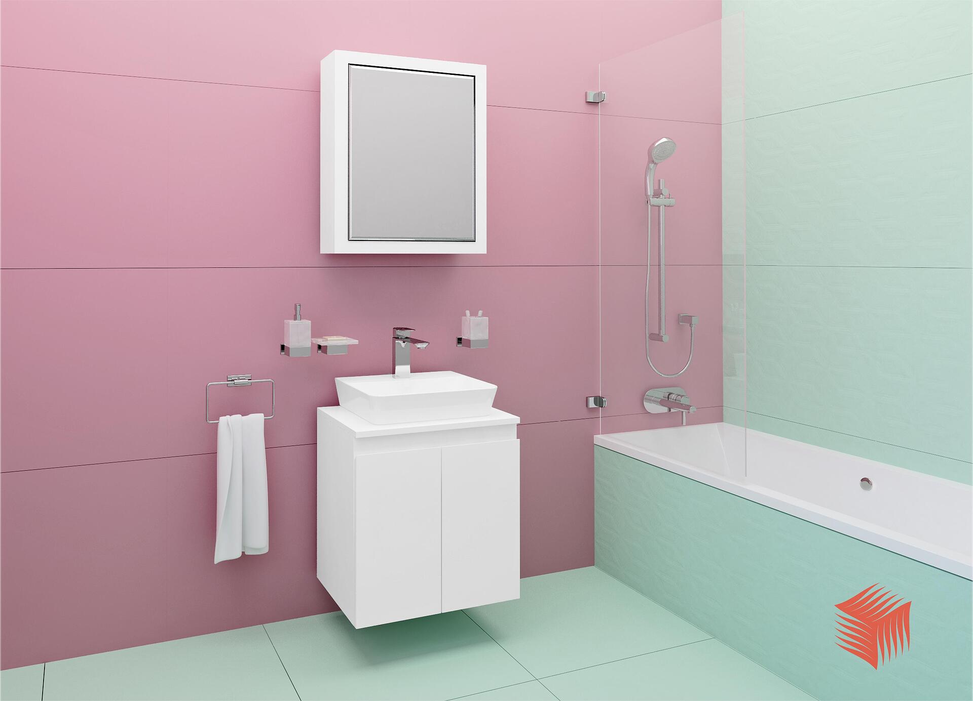 PVC мебели Бети/Ира, 50 см, практични, модерен дизайн, баня, онлайн  

20