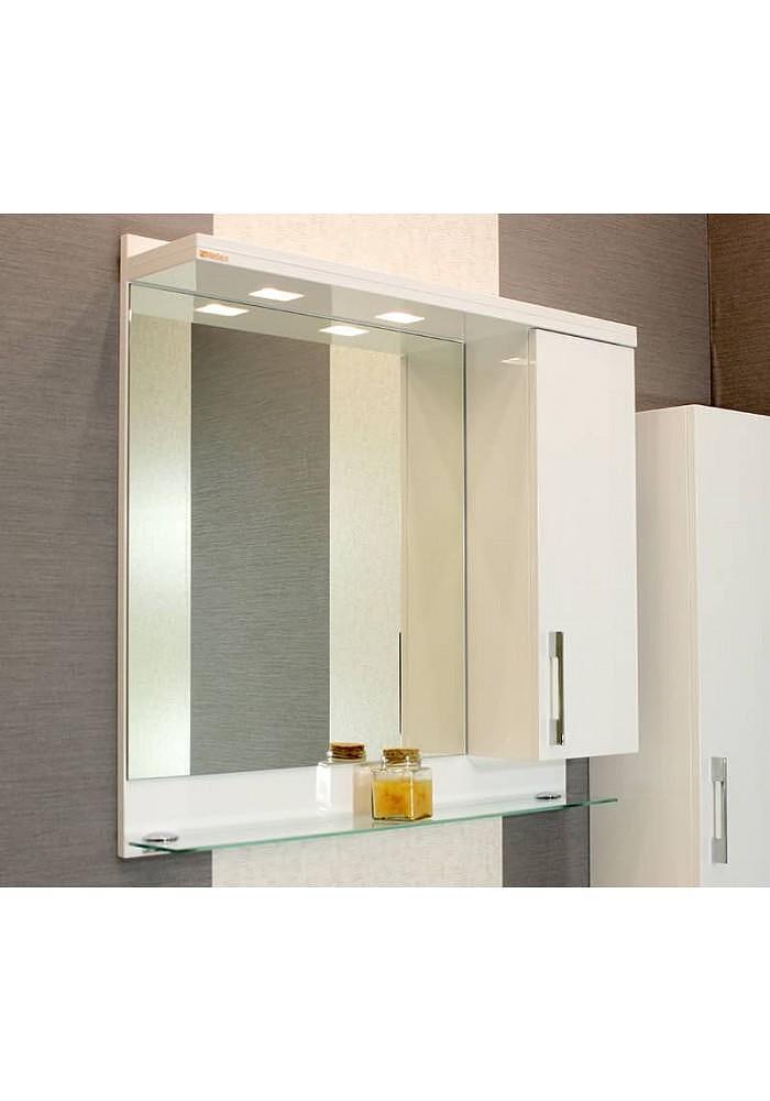 Горен шкаф за баня Модена Нова 80 см, модел на Banya M, баня, мебели, цена 185.09 лв  

5