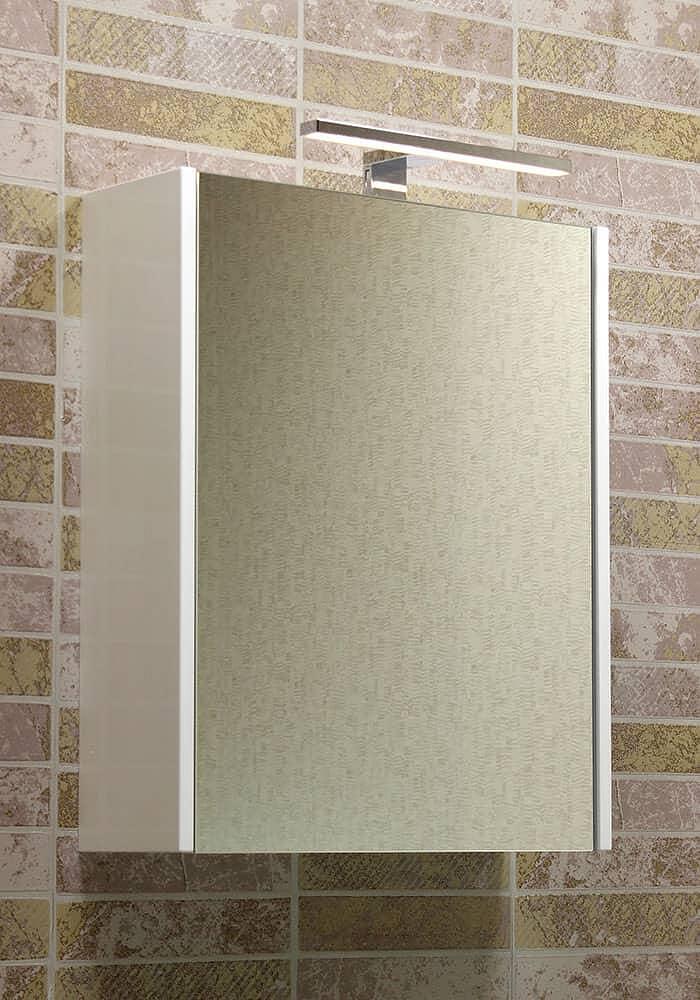 Горен шкаф за баня Класика 50 см с осветление, модел на Banya M, модерна баня, мебел за баня, цена 167.19 лв  

2