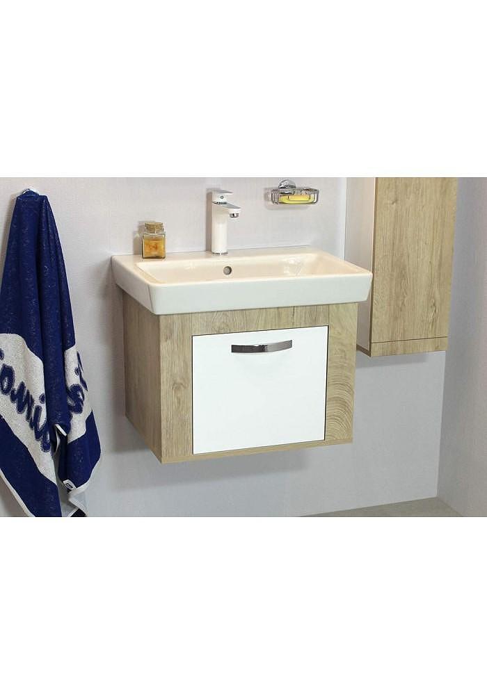 Долен шкаф за баня Приора 60 см, конзолен, модел на Banya M за баня  

13