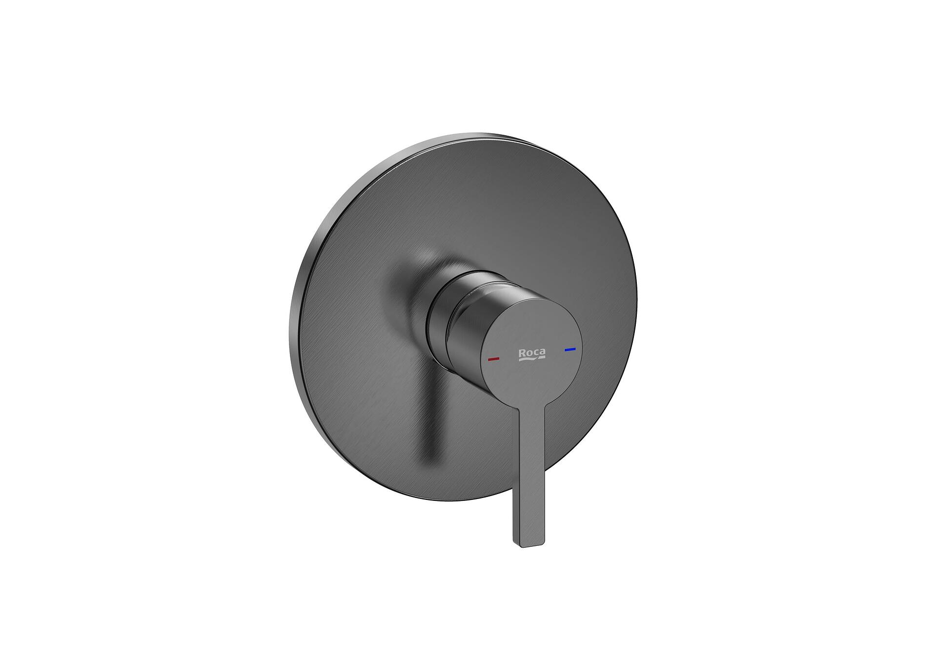 Вграден смесител за душ Naia Everlux, черен металик, за баня, цена 209.12 лв