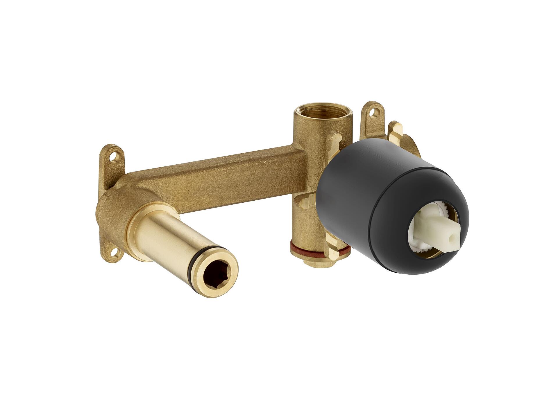 Тяло за вграждане Roca, brushed titanium black, за умивалник, цена 89.48 лв  

13