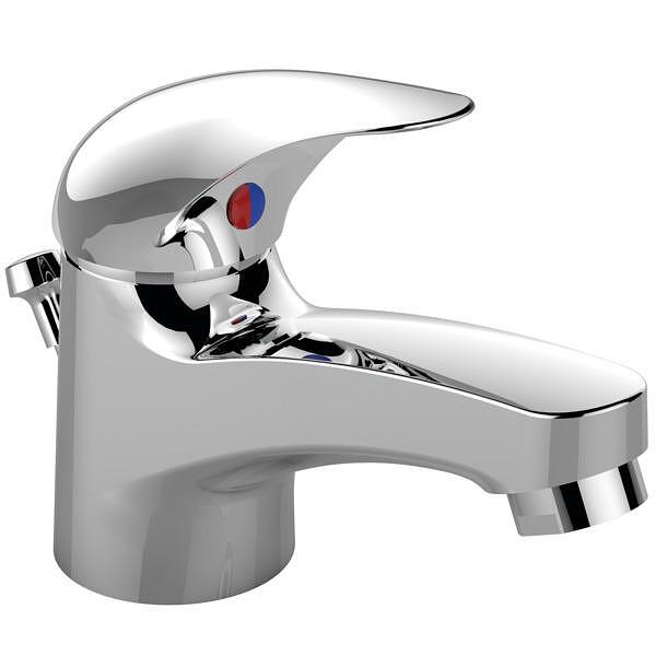 Стоящ смесител за умивалник Vidima Orion с изпразнител, висококачествен, стилен

20.