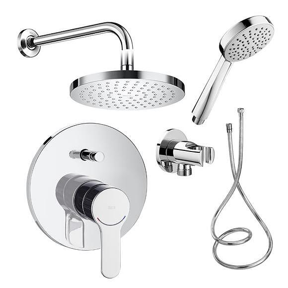 Душ комплект за вграждане Roca L 20 с душ пита Ф200 мм, модерен дизайн, висококачествен материал

2.