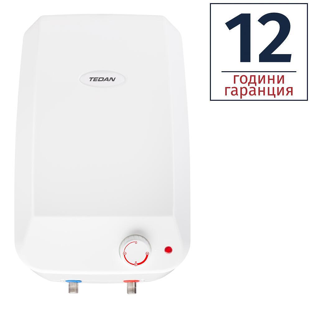 Малолитражен бойлер TEDAN Mini Pro, 10 литра, над мивка, неръждаем  

20