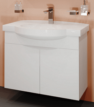 Конзолен долен шкаф Полина, 80 см, мебели за баня, Visota  

13