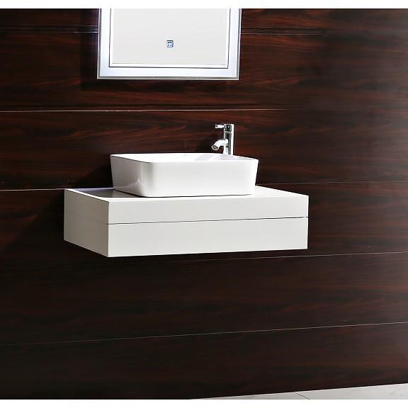 Плот за баня PVC 80 см, чекмедже, плавно затваряне, Inter Ceramic  

20