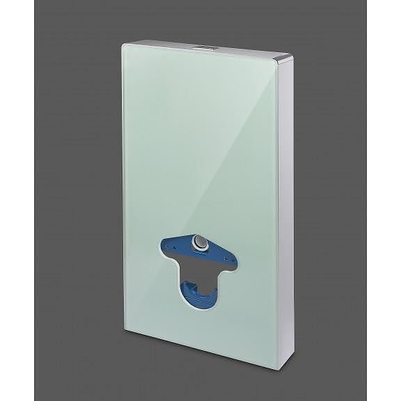 Структура Roca за вграждане, бяло стъкло, хромирани страници  

19