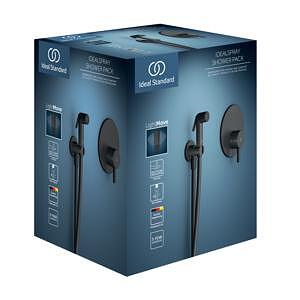 Санитарен душ пакет, хигиенен душ, черен мат, комплект  

12