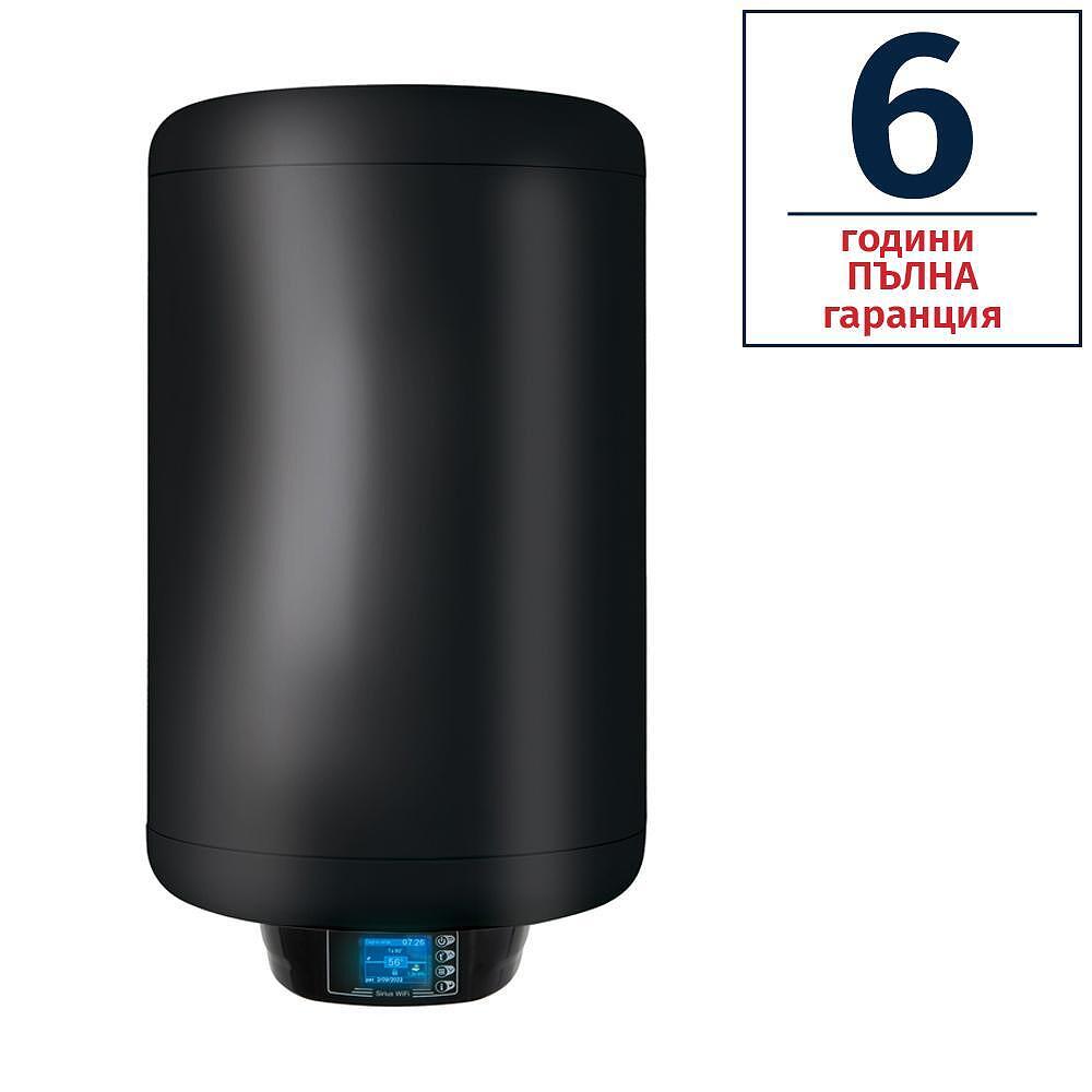 Електрически бойлер TEDAN Sirius WiFi Black 80 литра, вертикален, 2 kW, черен мат

20.