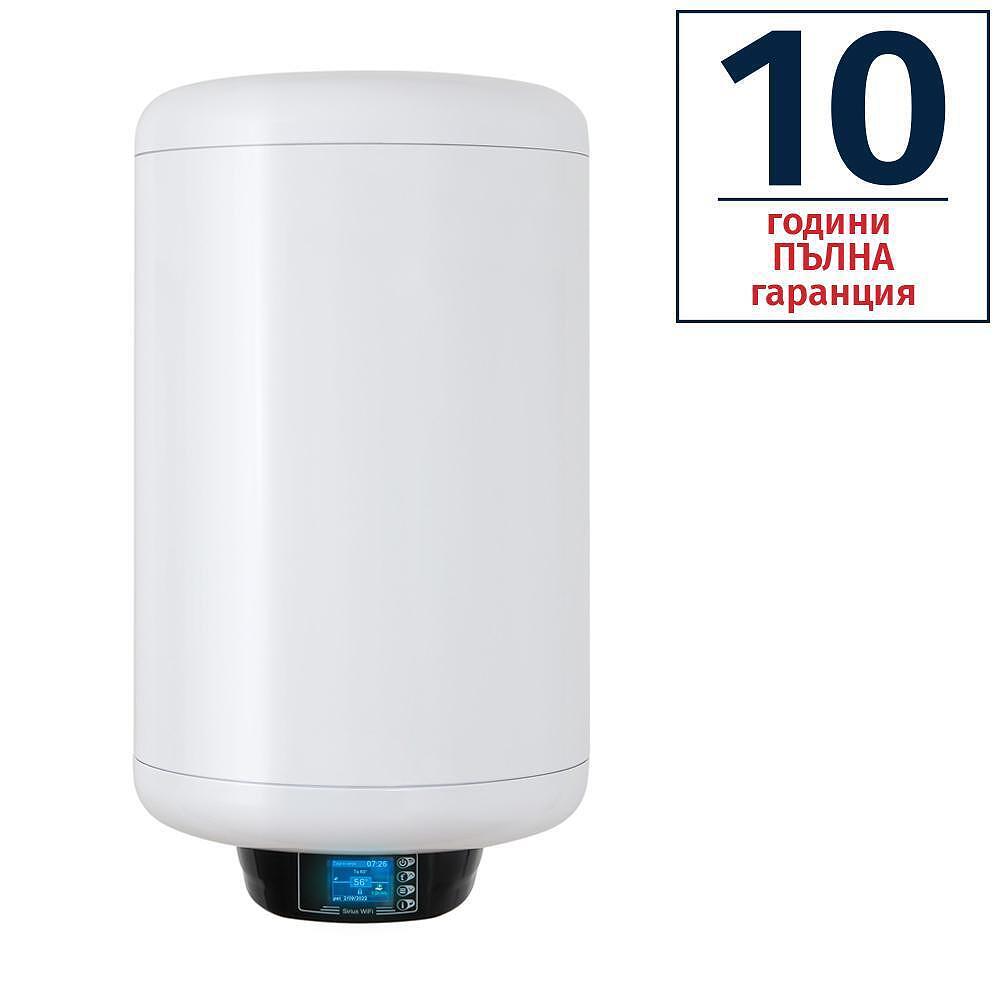 Електрически бойлер TEDAN Sirius WiFi inox 80 литра, вертикален, неръждаем, 2 kW

14.