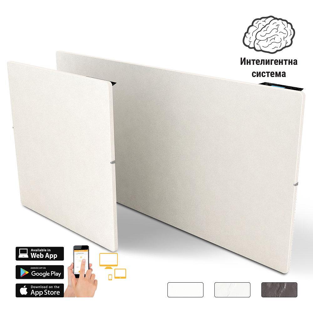 Електрически отоплител за баня Climastar Star Wi-Fi 2000 W бял, модерна баня, Wi-Fi управление, енергийноефективен

2.