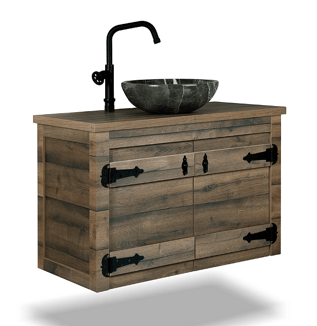 Долен шкаф за баня Хавана, модерна визия, цвят черен

20.