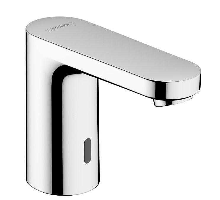 Електронен смесител за умивалник, с ток 230V, от Hansgrohe, за модерна баня  

18