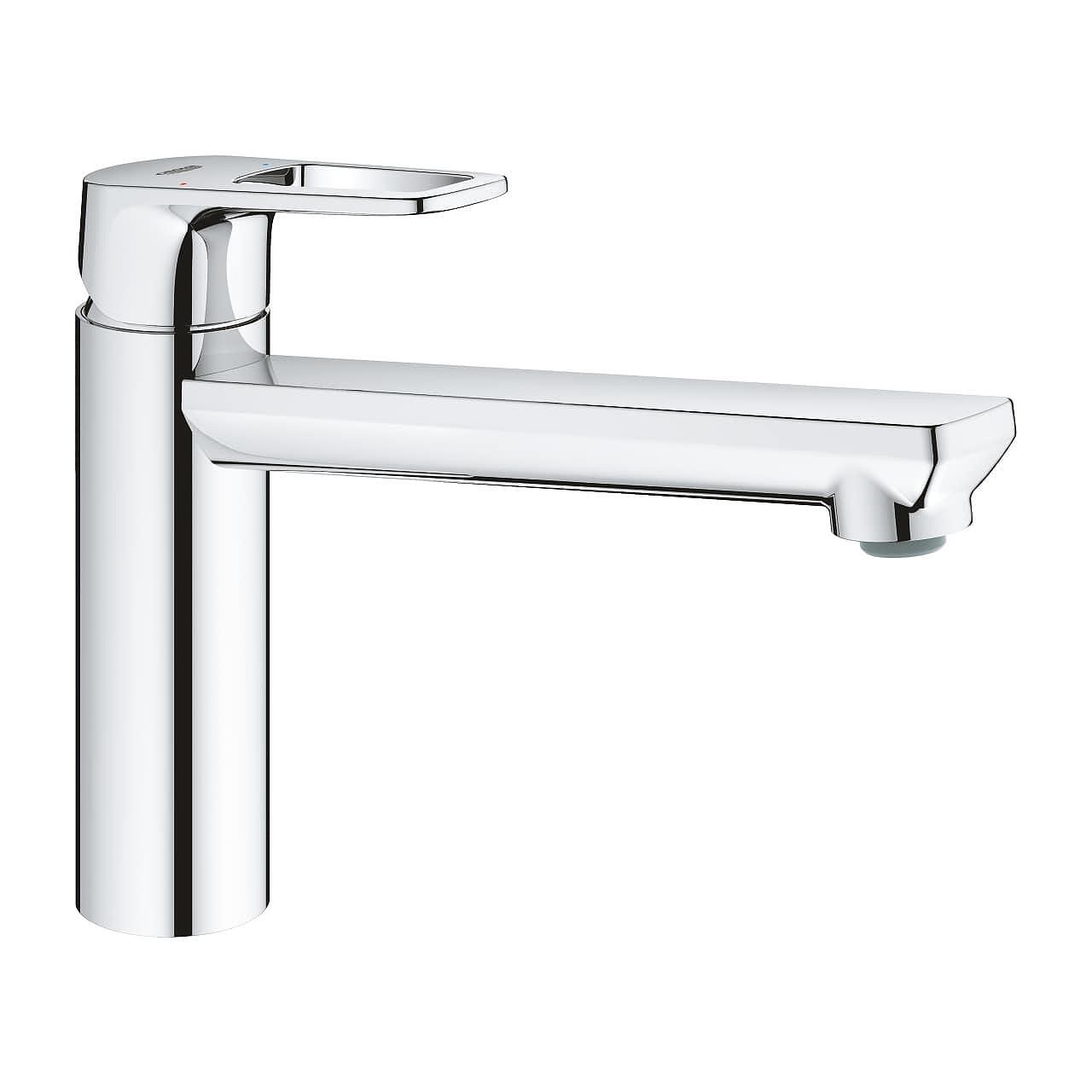 Кухненски смесител Grohe BauLoop със среден чучур, стилен дизайн  

9