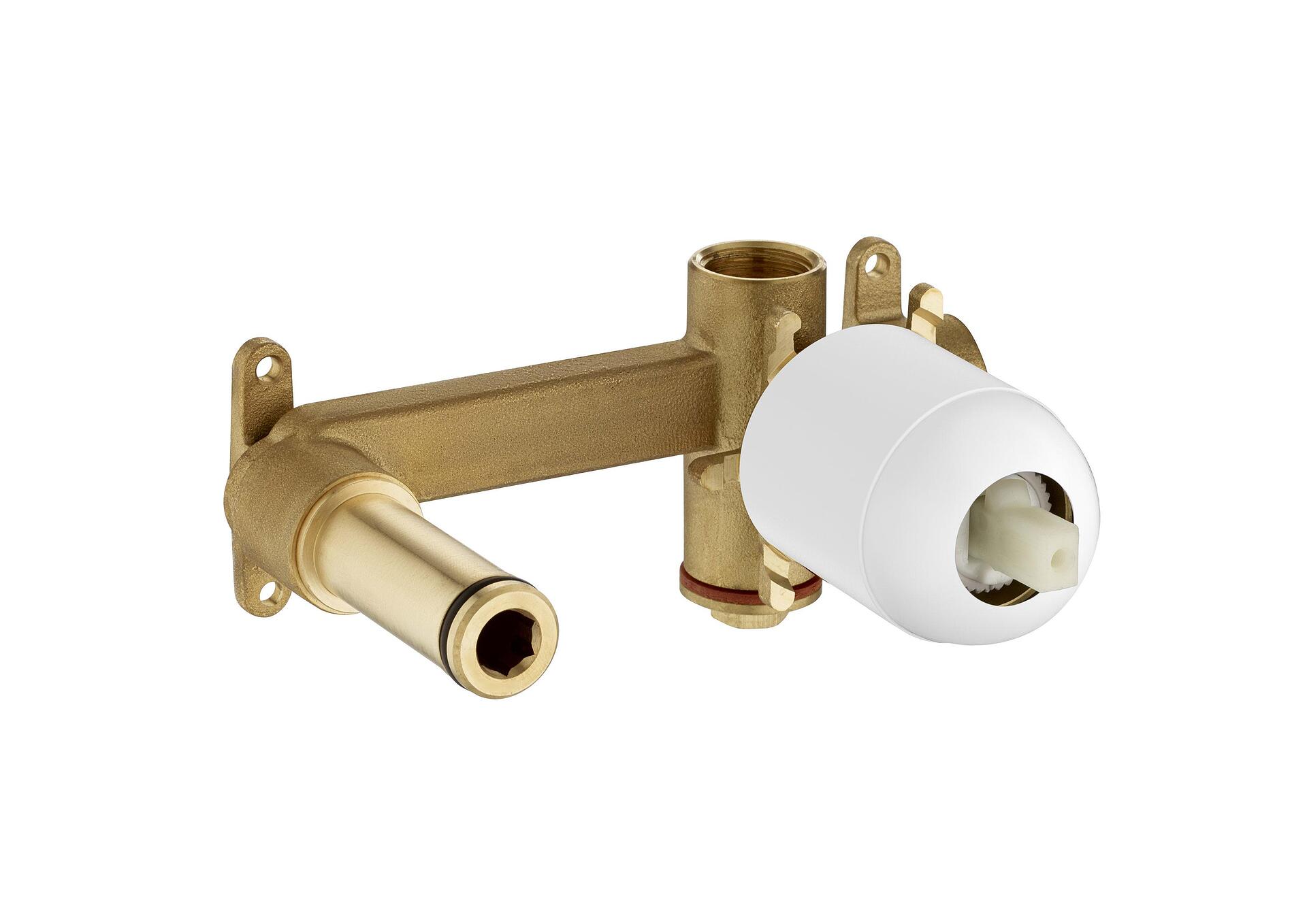 Вградено тяло за смесител за умивалник Cala, бял мат, Roca, баня  

15