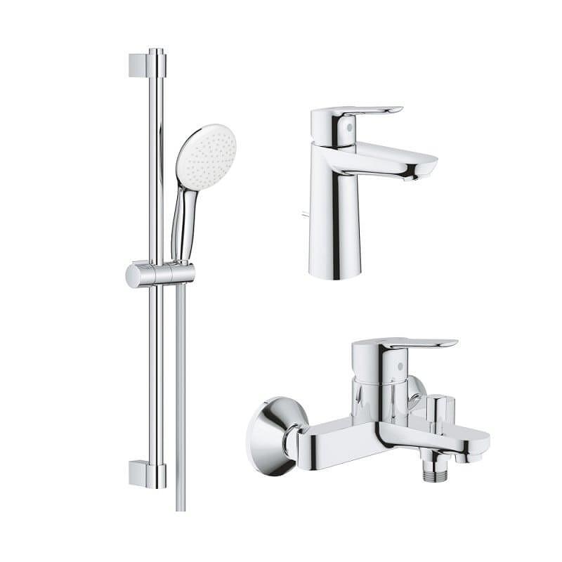 Комплект за баня Grohe BauEdge 3 в 1, смесители + душ, стилен и качествен, за дома  

20