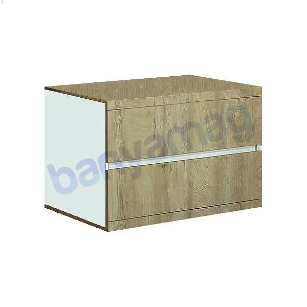 Долен шкаф за баня Halesi 80 см, за мивка, модерен дизайн, за дома  

19