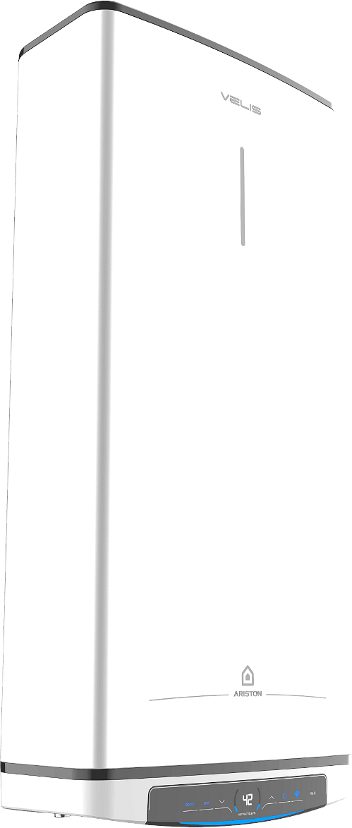 Електрически мултипозиционен бойлер Ariston Velis PRO Wi-Fi 80 литра, бял, за дома  

12