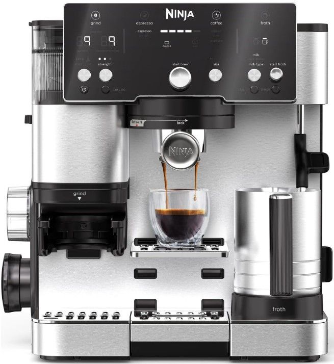 Кафемашина Ninja Luxe Essential ES501EU, 2 в 1, 1650W — снимка