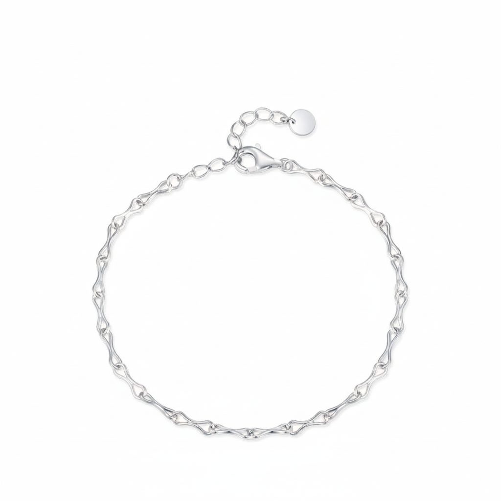 Сребърна гривна – Ритъм — снимка