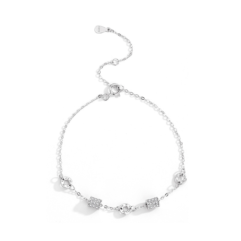 Сребърна гривна - Синергия — снимка