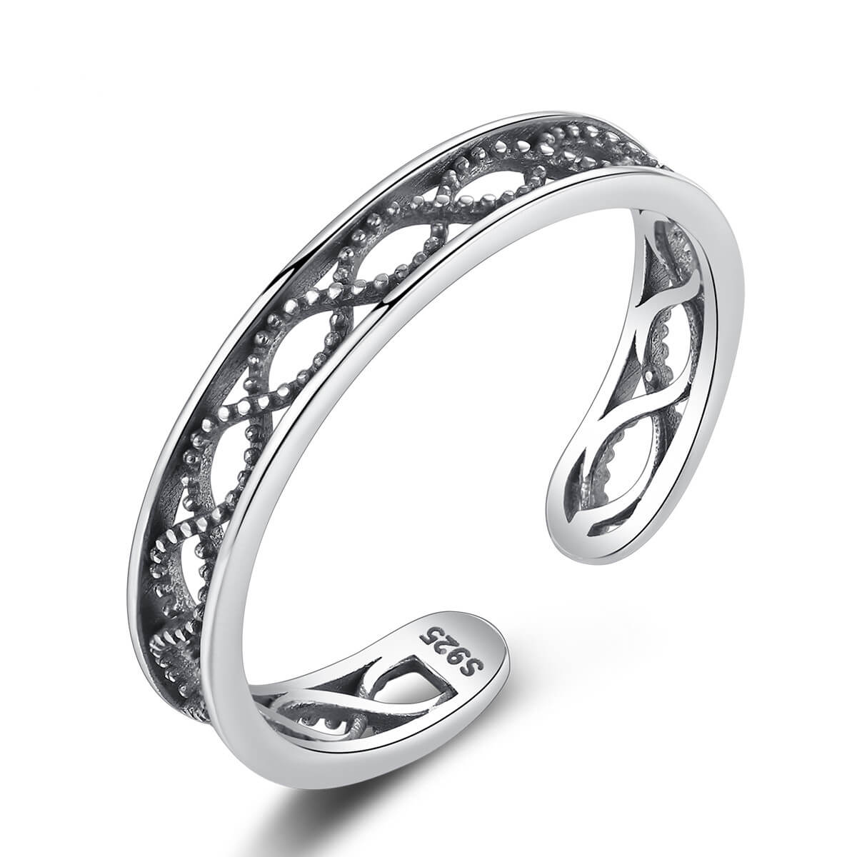 Сребърен пръстен - Безграничност — снимка