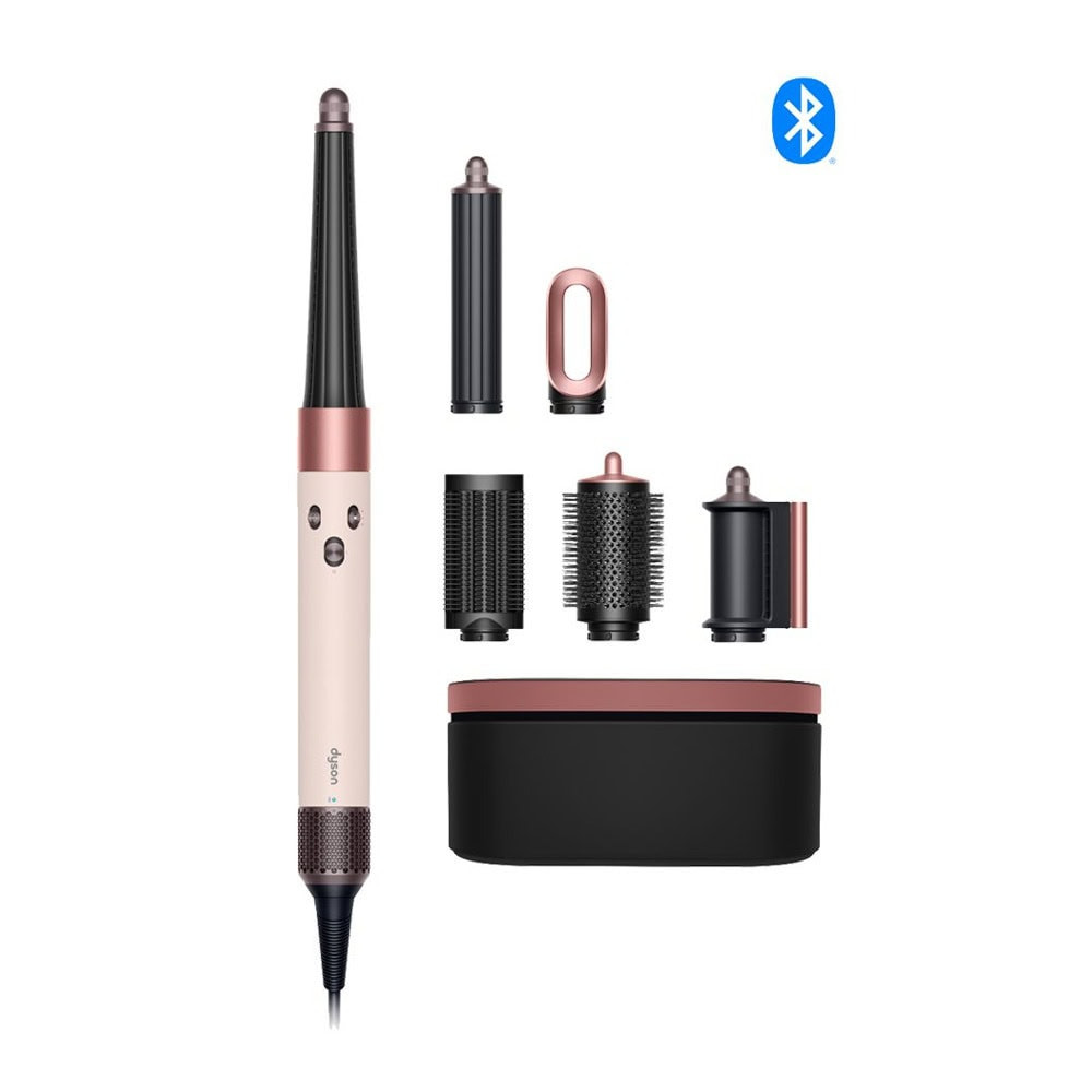 Снимка на Маша за коса Dyson 601848-01 HS08 Airwrap i.d.™ Straight + Wavy T1/T2 CePk/RoseGold, 1300W, 13.5 l/s, Автоматизирано къдрене, Йонизиране, 3 скорости, 3 температури, Bluetooth, Розово ..., Dyson, цена 447.38 лв
