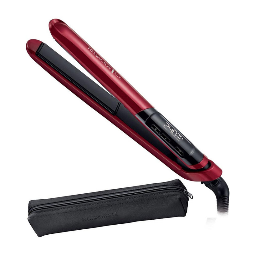 Преса за коса Remington S9600, червена — снимка