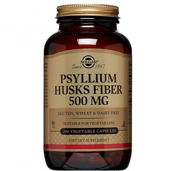 СОЛГАР ПСИЛИУМ ХУСК ФИБРИ КАПС. Х 200