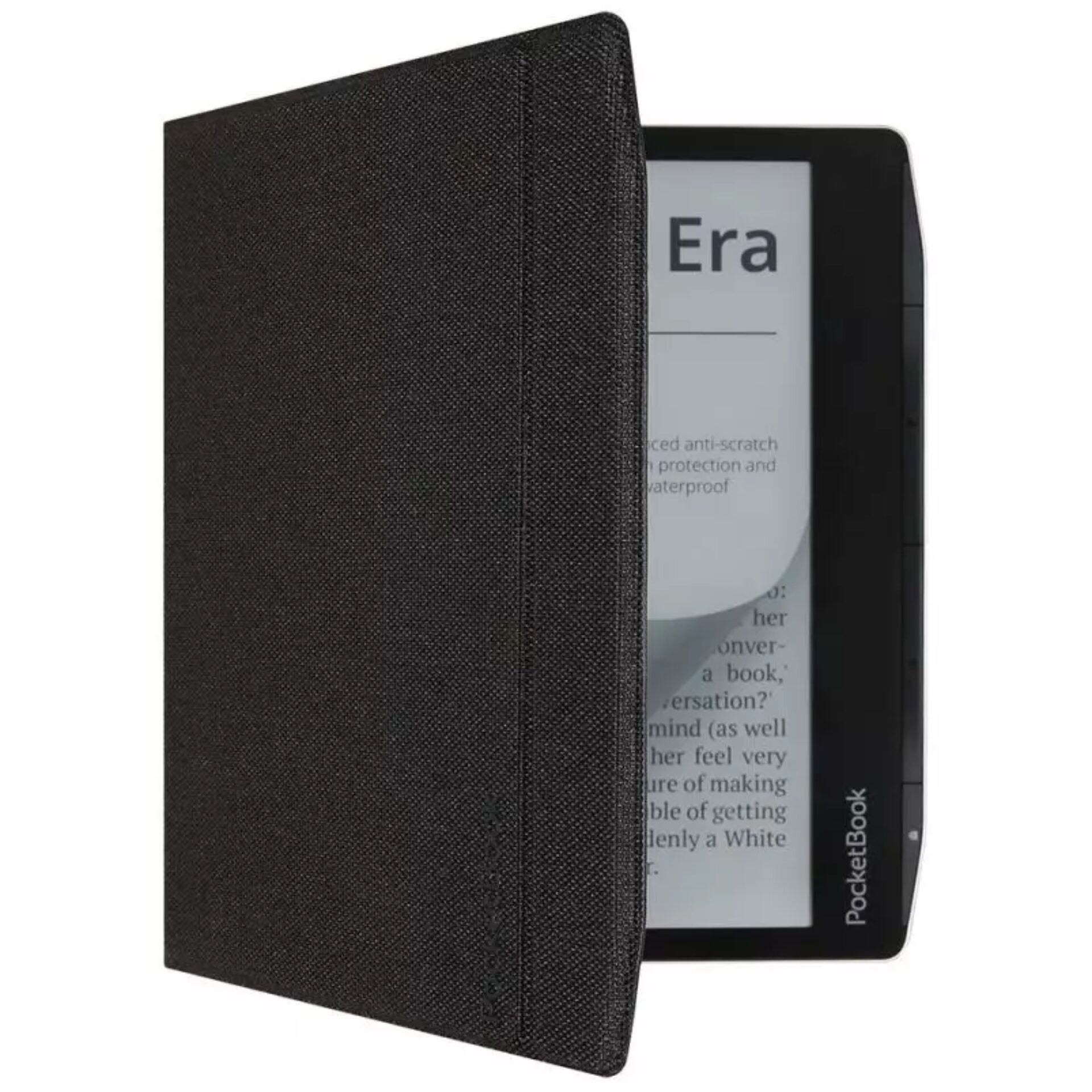 Калъф PocketBook Charge, Canvas Black за Era, черен — снимка