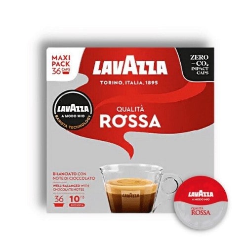 Капсули Lavazza A Modo Mio, 36 капсули, Интензитет 10/13, бразилска Арабика и Робуста — снимка