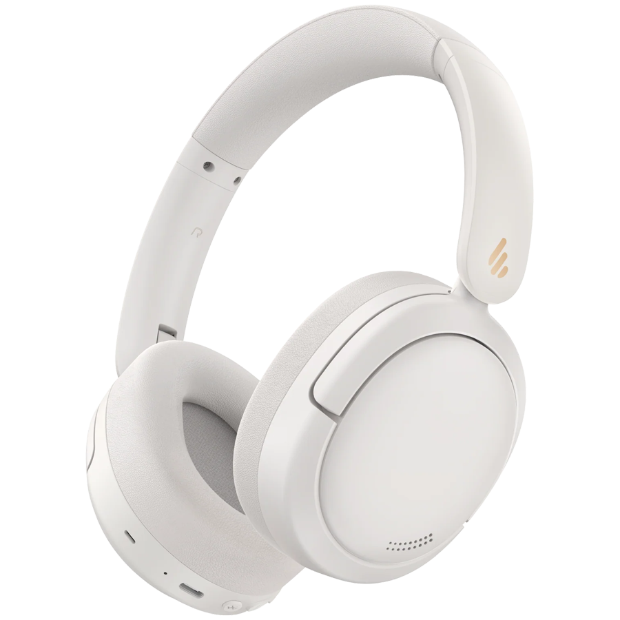 Безжични слушалки Edifier W800BT Pro IV, 40 мм, 45 часа, A.I, Динамични говорители с титаниево покритие, ANC, BT V5.4, Hi-Res, Multipoint, EQ режими, ConneX, Бежов — снимка на продукта от Edifier