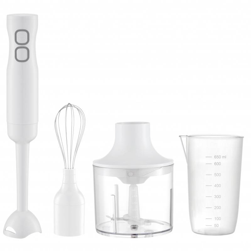 Пасатор с чопър и бъркалка Rosberg R51112MC, 400W, 650 мл, 2 скорости — снимка