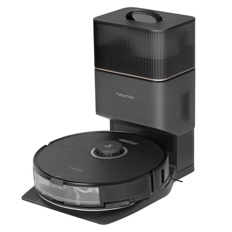 Прахосмукачка робот Xiaomi Roborock S8+, черна — снимка