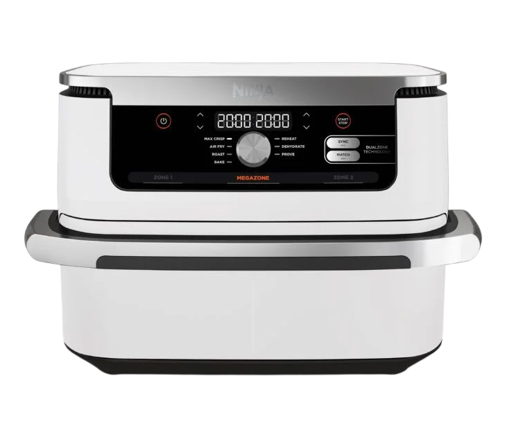 Фритюрник с горещ въздух Ninja AF500EU, 10.4 L, бял — снимка